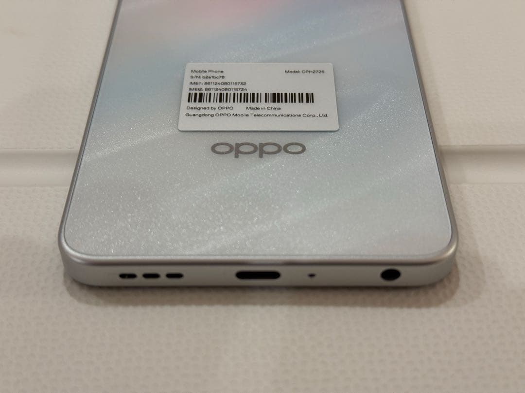 OPPO A5x ホワイト 本体 SIMフリー