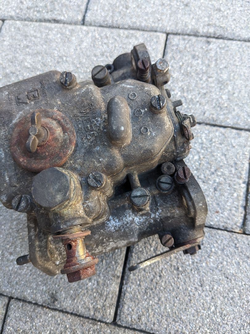 ウェーバーキャブレター４０Φ　ジャンク　旧車　当時物