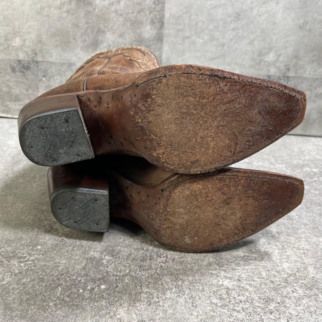 Tony Lama トニーラマ　ウエスタンブーツ　8B　本革 24.5cm相当