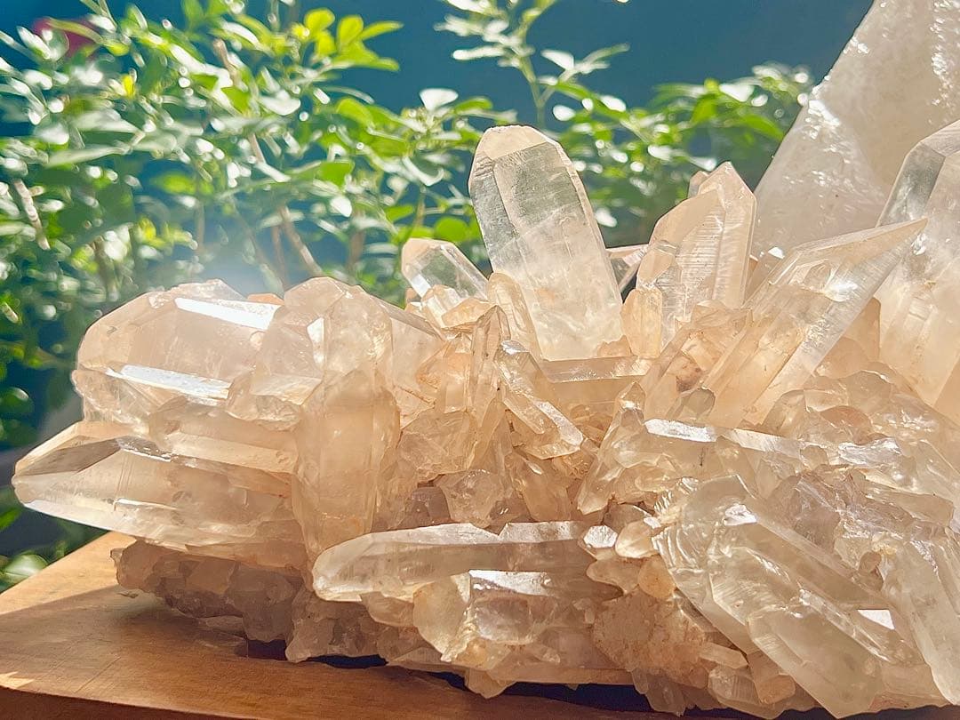 レア　超BIG 天然ピンク　マニカラン産　クラスター【3 ㌕】　置物　風水