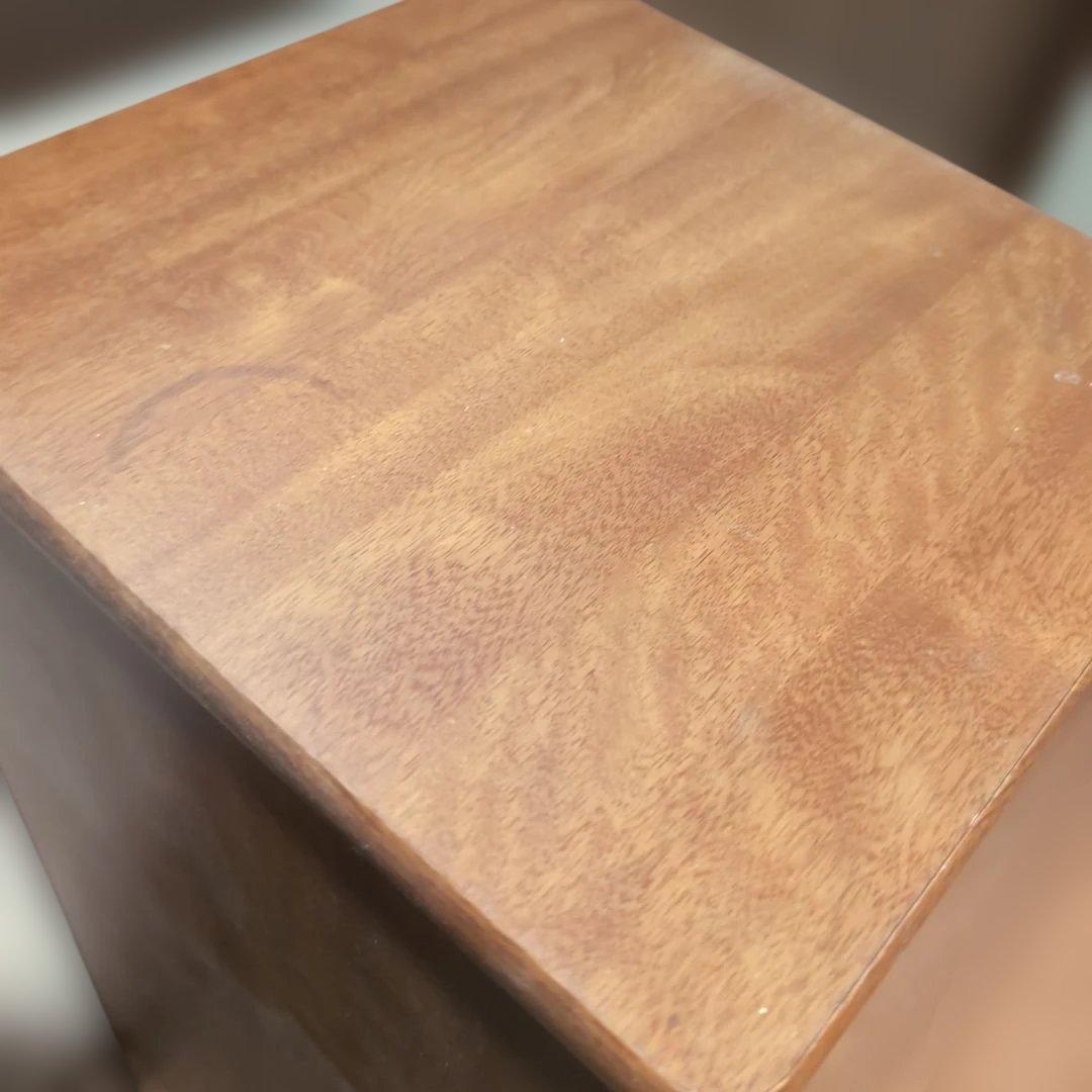 木製ラック 4段引き出し付き 収納