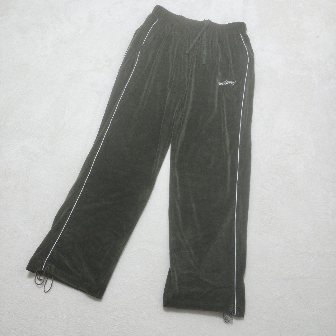 dawn of proof　ベロア　ジャージ　セットアップ　　カーキ　オリーブ