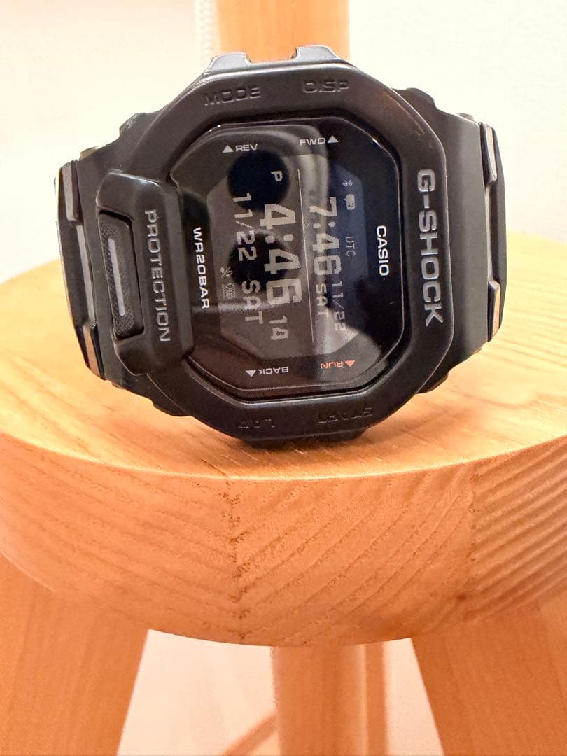 G-SHOCK デジタル腕時計 ブラック GBD-200 1JFガラスフィルム付