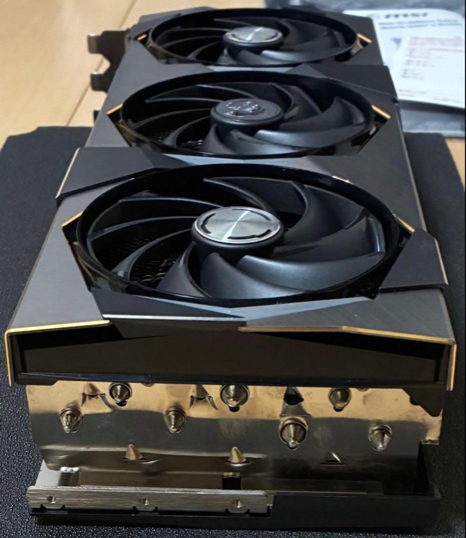 【再出品】【中古】MSI RTX4080 SUPRIM X 16GB