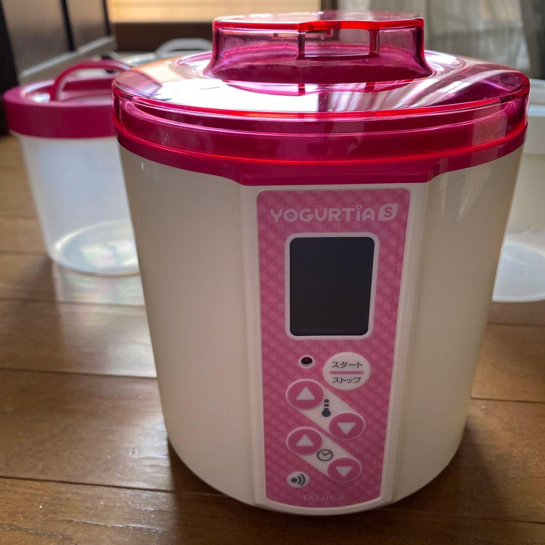 【美品】タニカ　ヨーグルティアS YS-01&水切りバスケット(レシピ付)