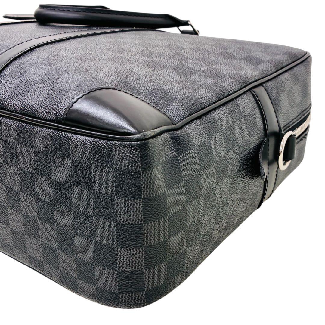 ルイ ヴィトン ダミエ ポルトドキュマン ヴォワヤージュ ビジネスバッグ