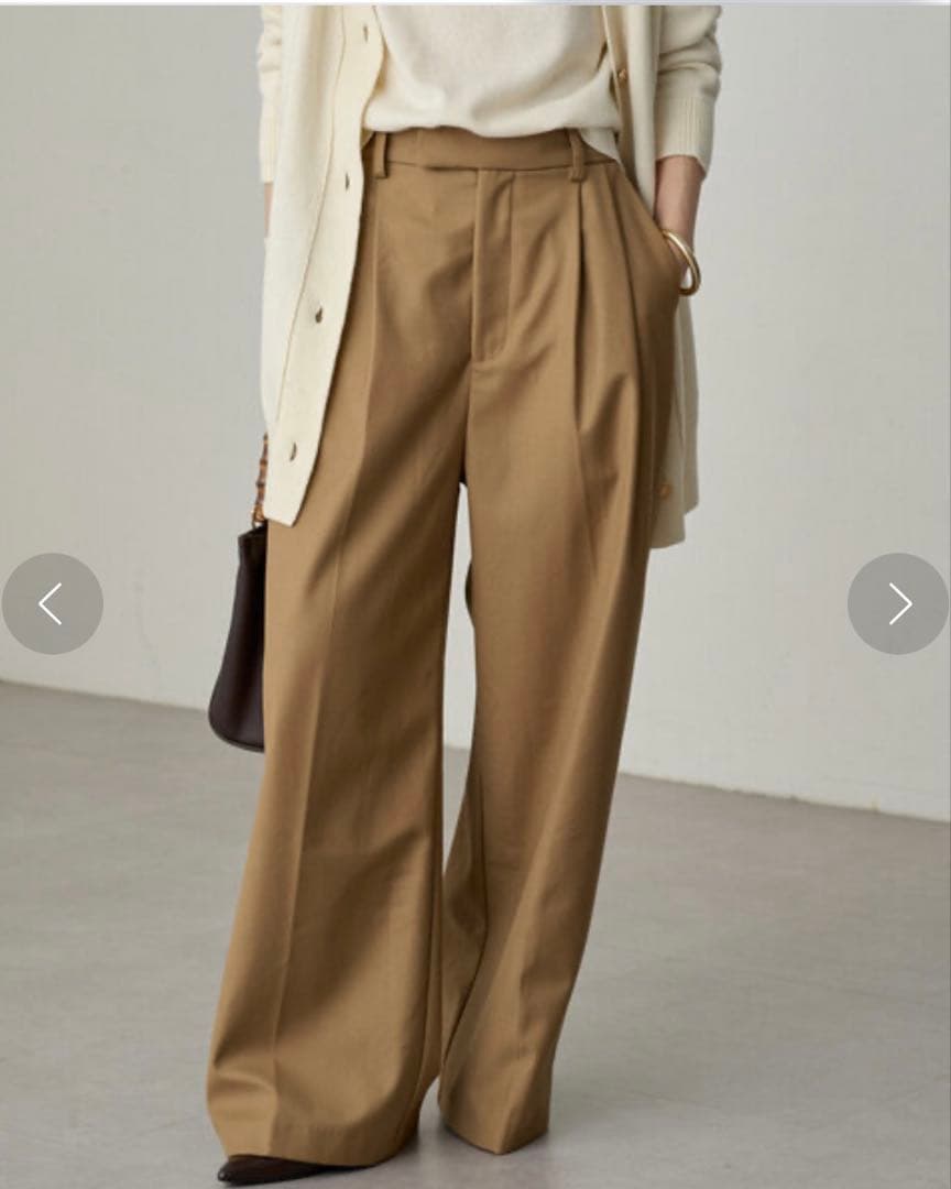 LOUNGEDRESS 2タックチノパンツ