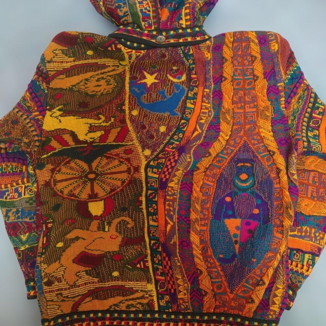 美品 激レア 希少 coogi クージー 3D knit ウール オーストラリア