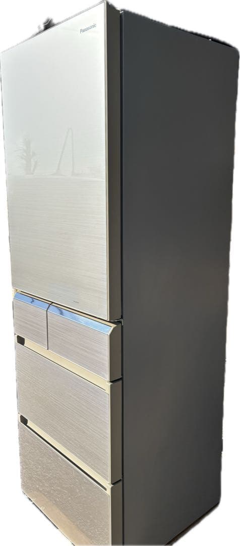 【Panasonic】大型冷蔵庫　2015年製　NR-E430GV-N形