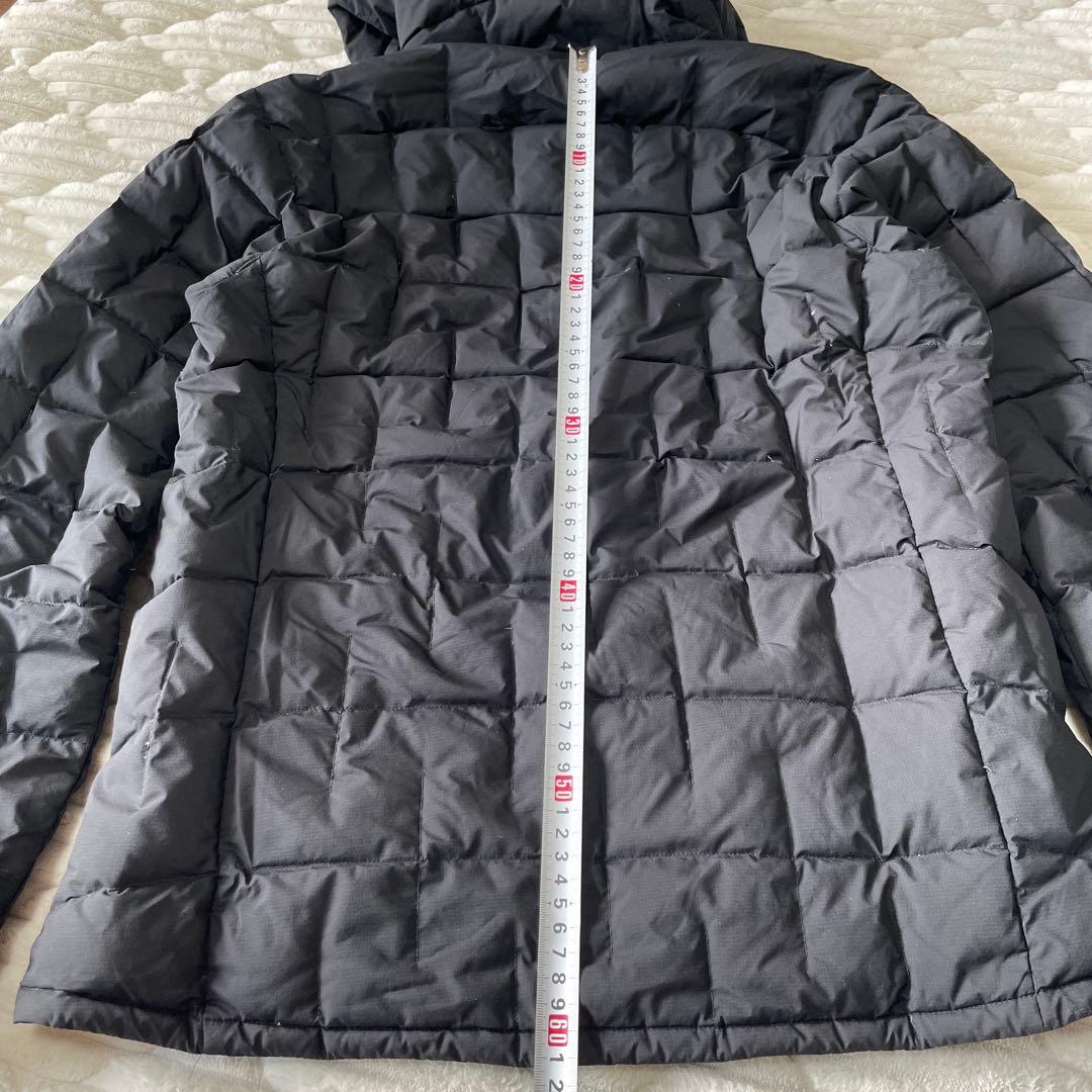 モンベル イグニスダウンパーカ S ブラック　ゴアテックス