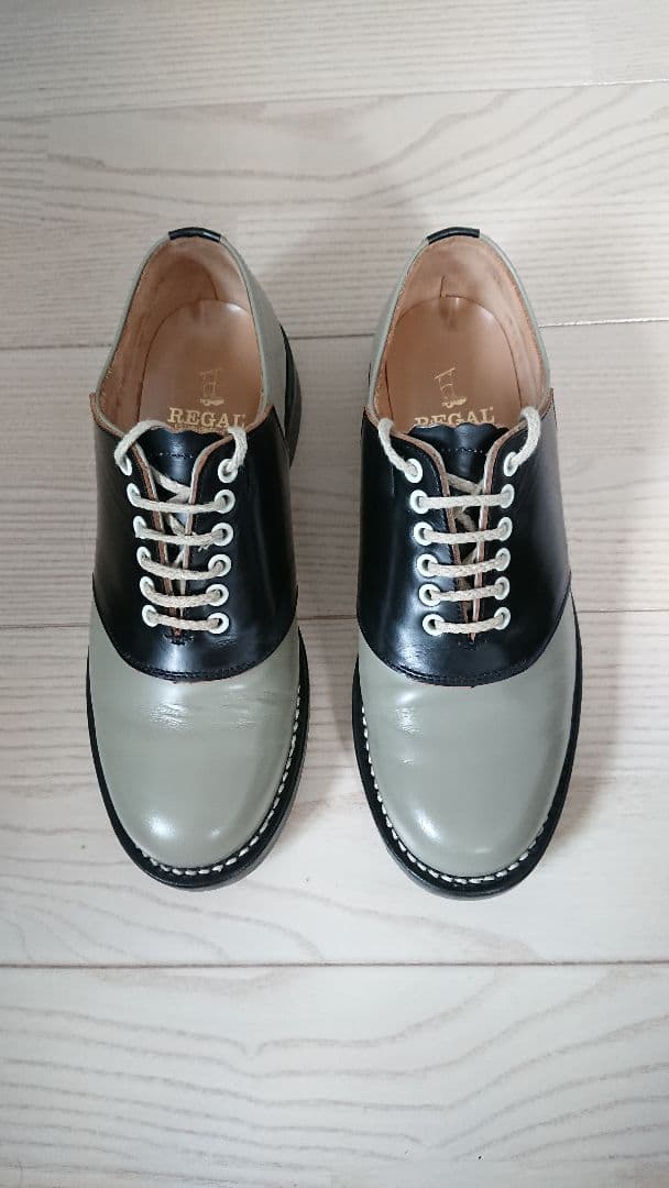 REGAL(リーガル) コンビシューズ サドルシューズ 革靴