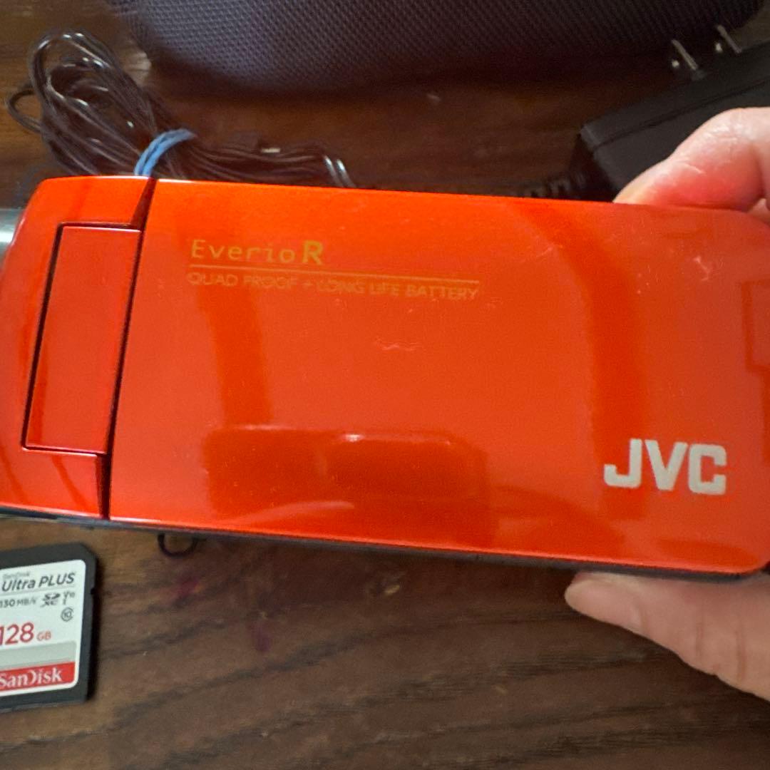JVCビデオカメラ☆EverioR☆GZ-RX690-Dオレンジ