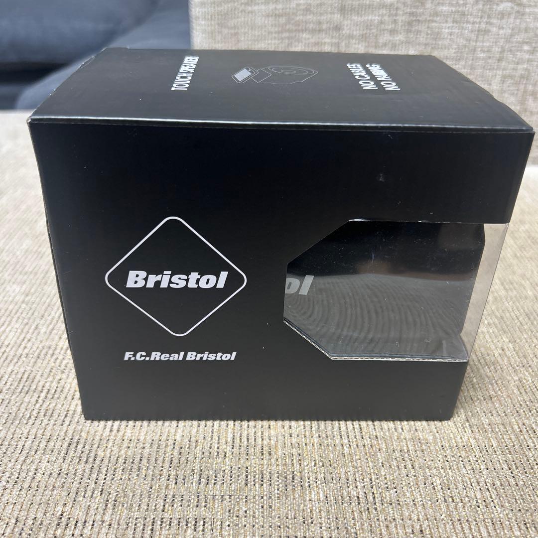 美品！F.C.Real Bristol タッチスピーカー 黒 充電式 箱付