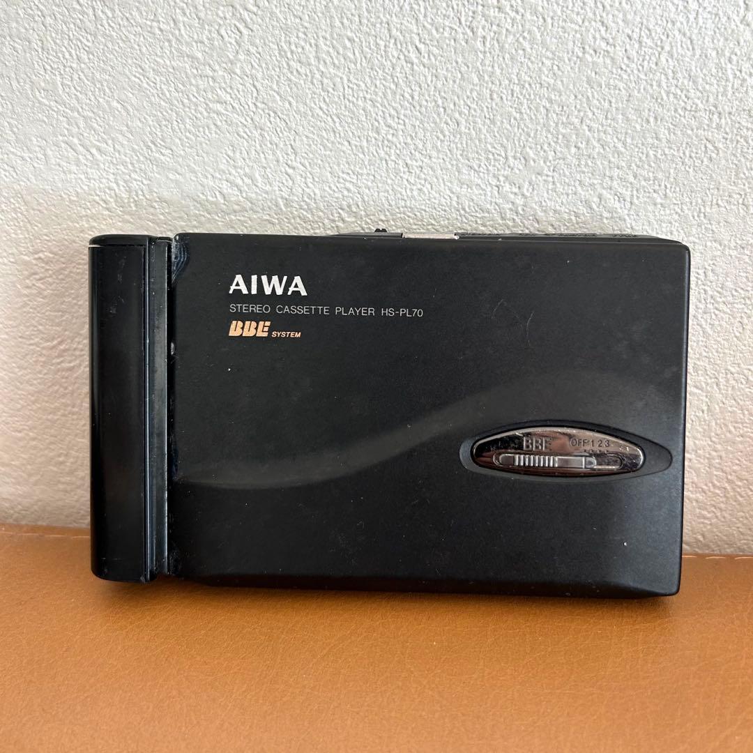 AIWA カセットプレーヤー HS-PL70 ジャンク品