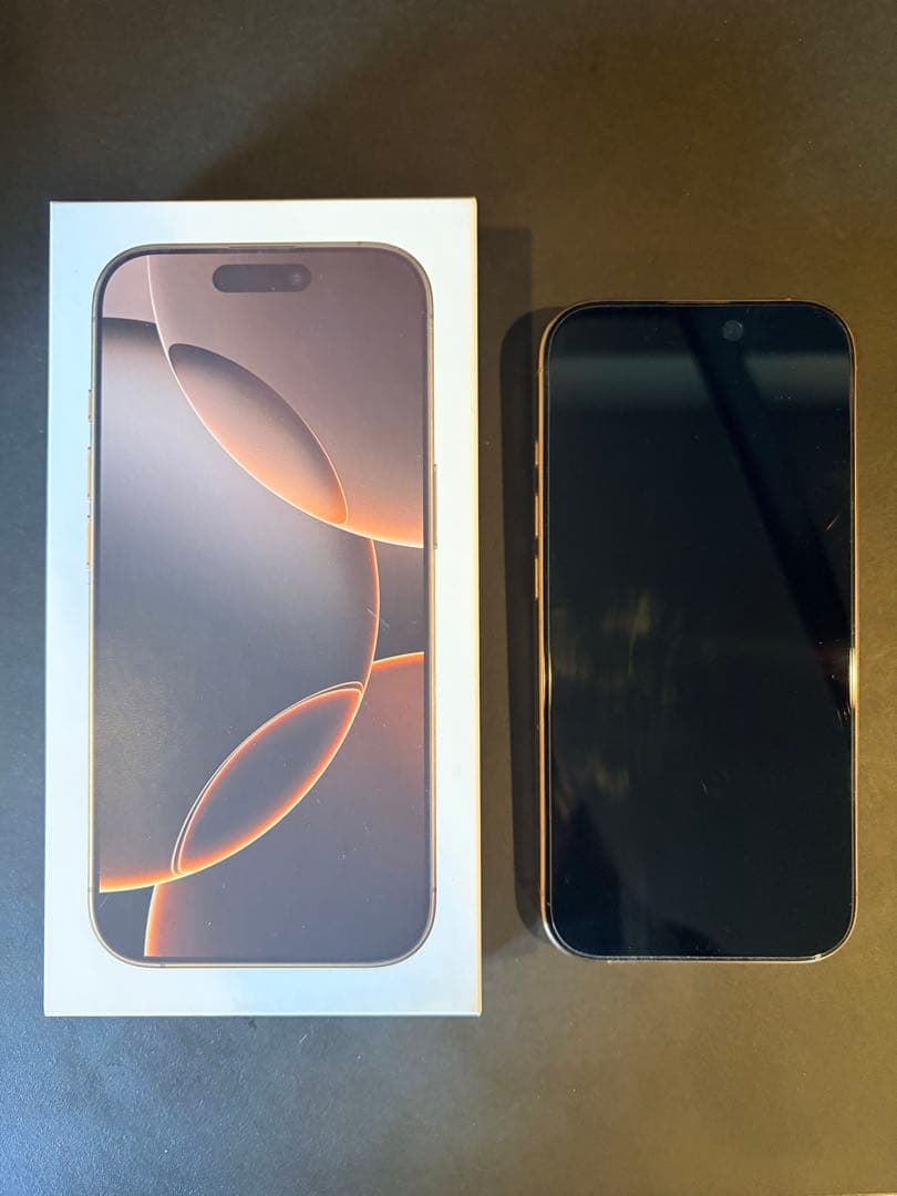 【美品】Apple iPhone16Pro 512GB デザートチタニウム