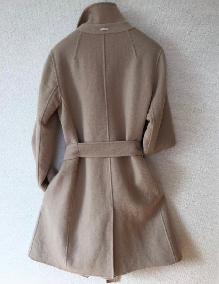 S Max Mara ベージュウールコート