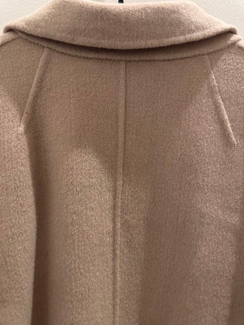 S Max Mara ベージュウールコート