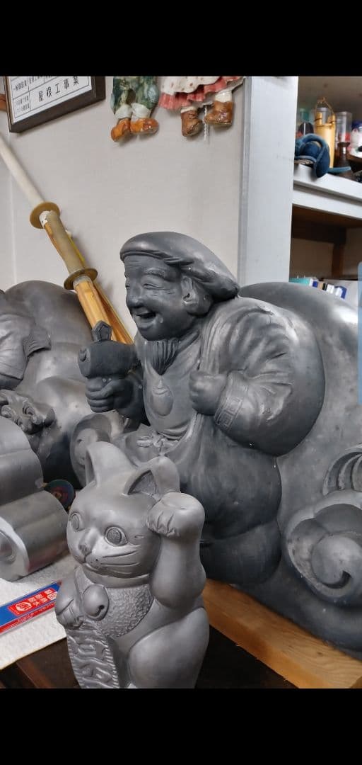 彫り師制作、大黒様、恵比寿様