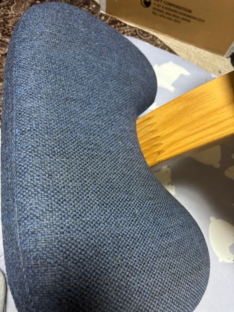 a*様 リボ社バランスイージーチェア♪姿勢矯正♪姿勢♪RYBO♪青♪ブルー♪紺♪