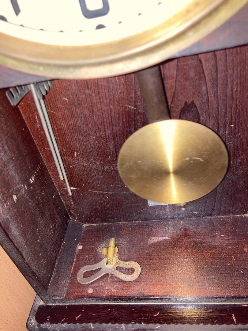 SEIKOSHA 柱時計 本打ち式 稼動中