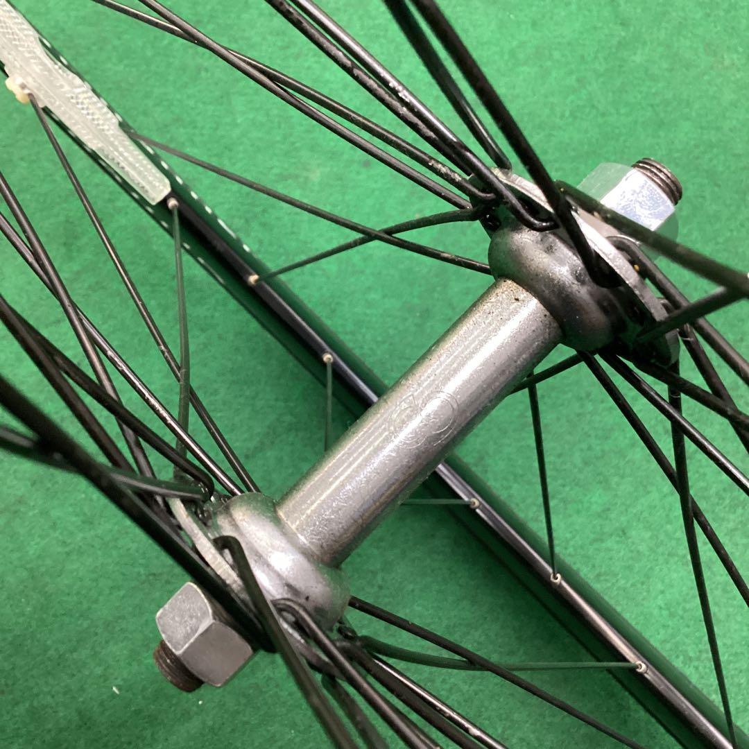 前輪 700x25C タイヤ付 前ホイール 自転車　クイックリリース