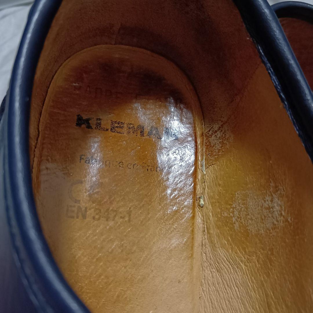 レア KLEMAN パドレ 40 チロリアンシューズ ネイビー レアカラー