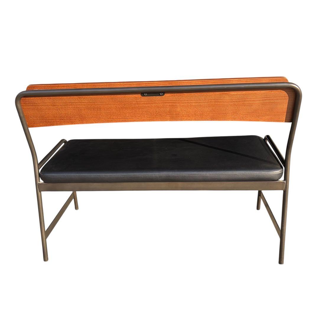 【極美品】unico ウニコ HOXTONベンチ イス レザー