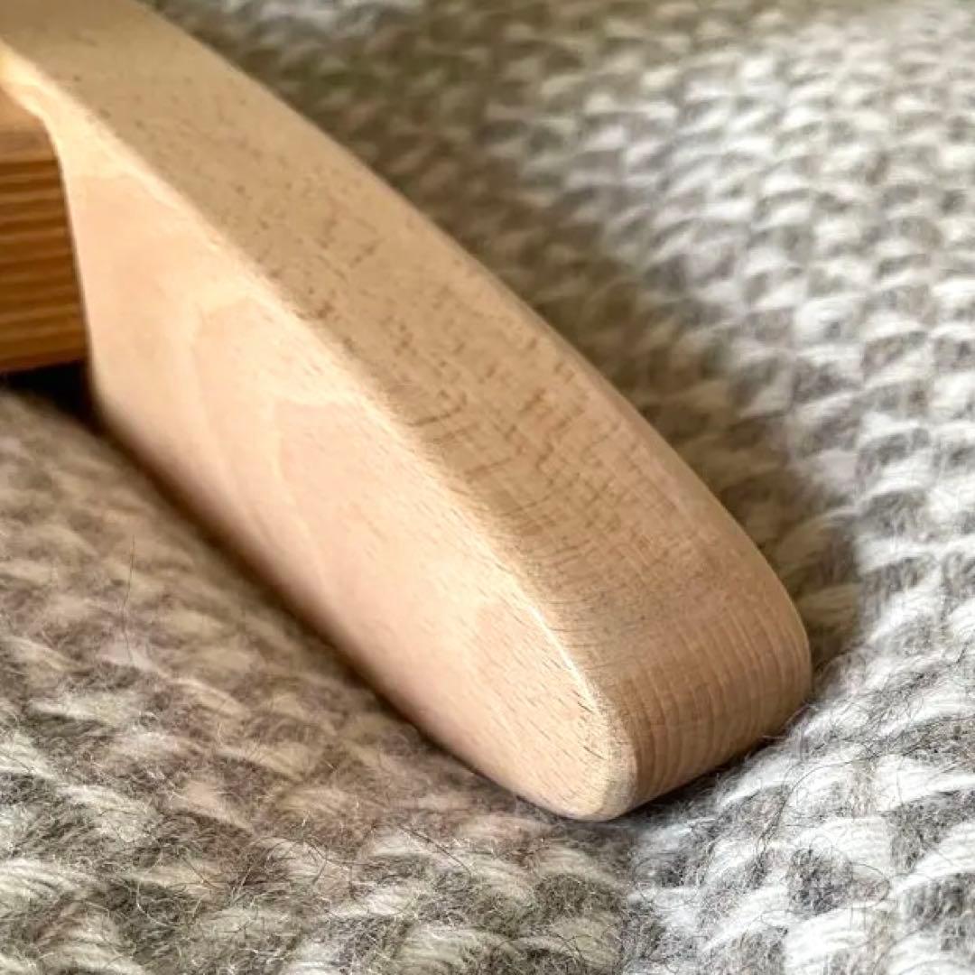 北欧　バランスシナジー ラウンド　織柄グレー 腰痛対策