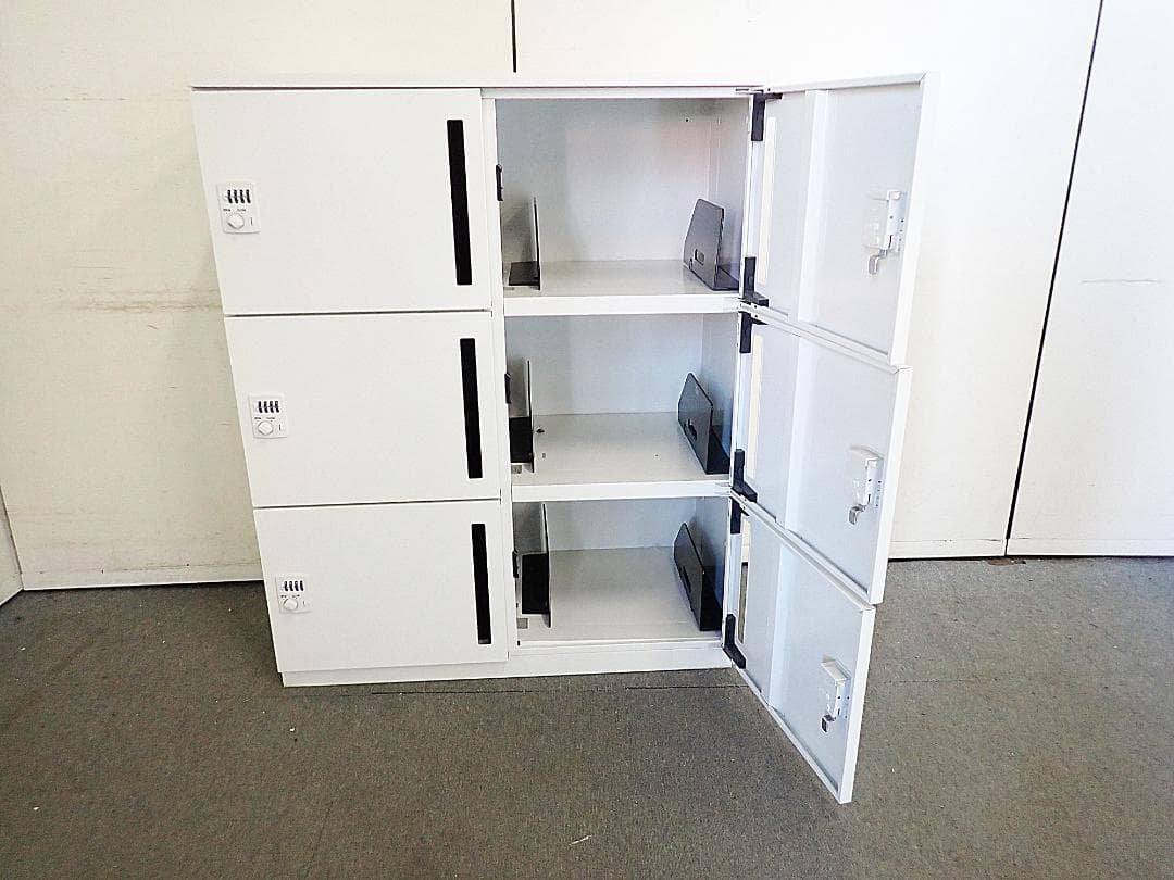 引取り限定　プラス　6人用パーソナルロッカー　59-0128