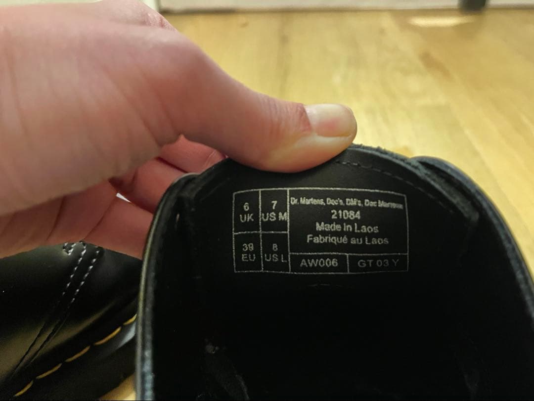 Dr. Martens レースアップ UK6