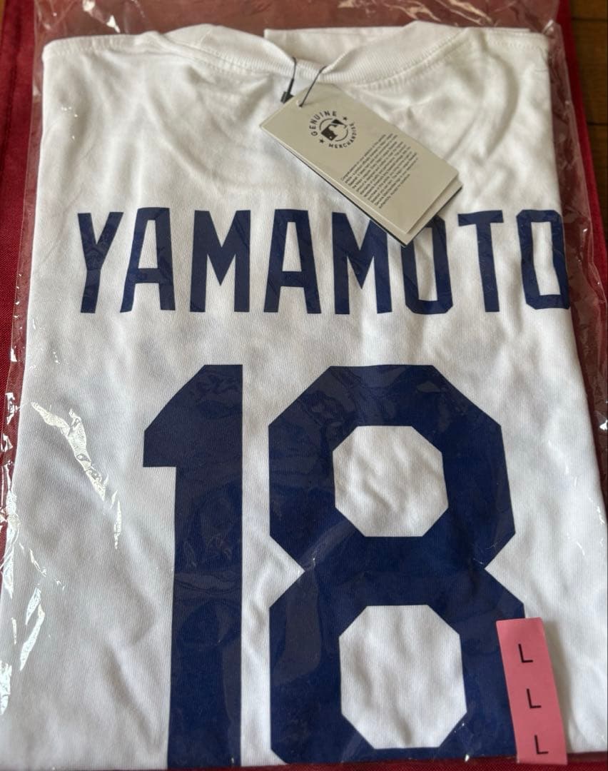 【新品】LA ドジャース山本投手-公式ショップレア品