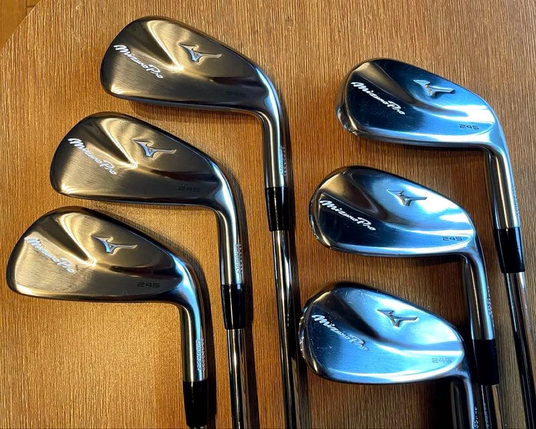 【美品】ミズノプロ 245 アイアン （5番〜PW）6本 DG95