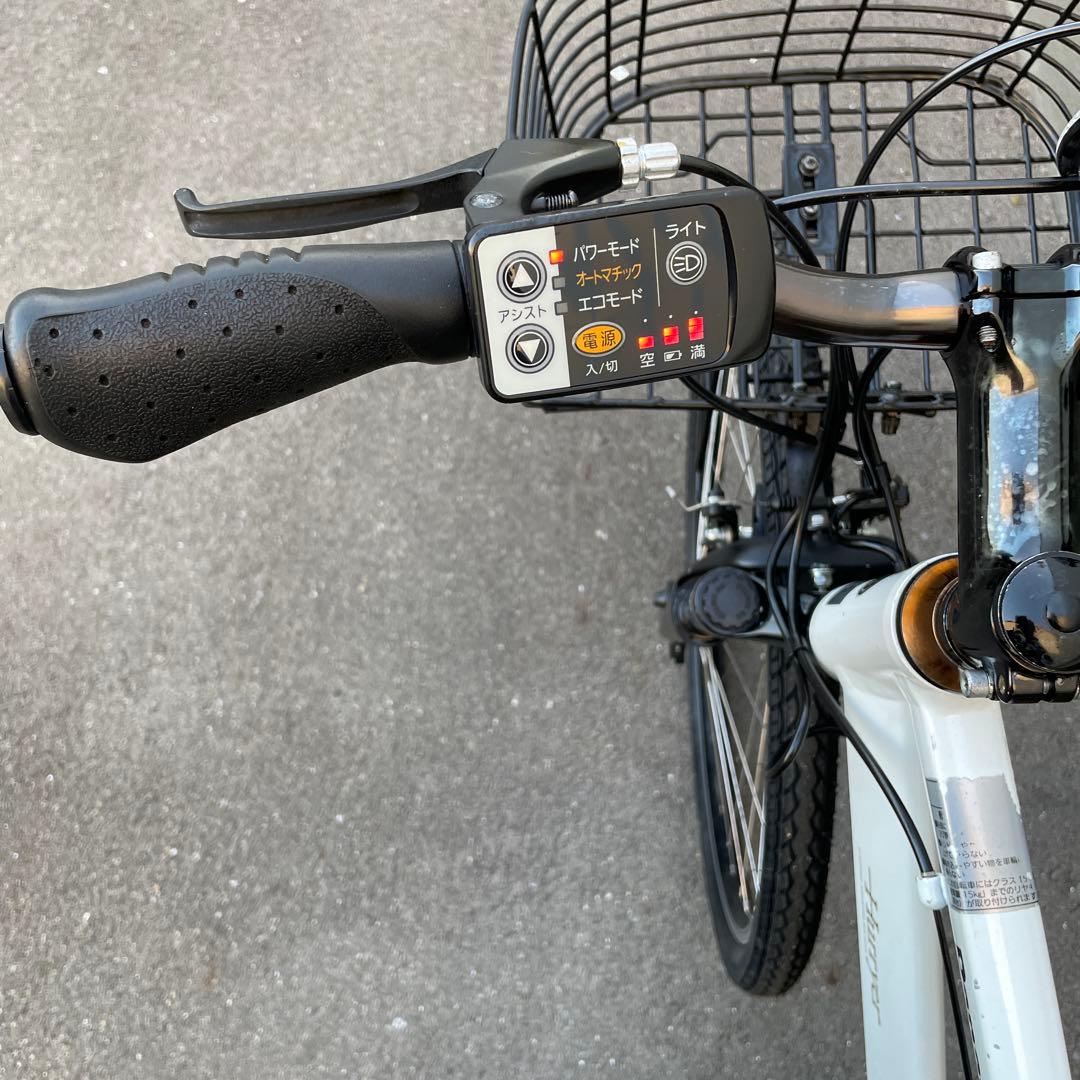 パナソニック電動アシスト自転車26インチ スポーツ型 ホワイト