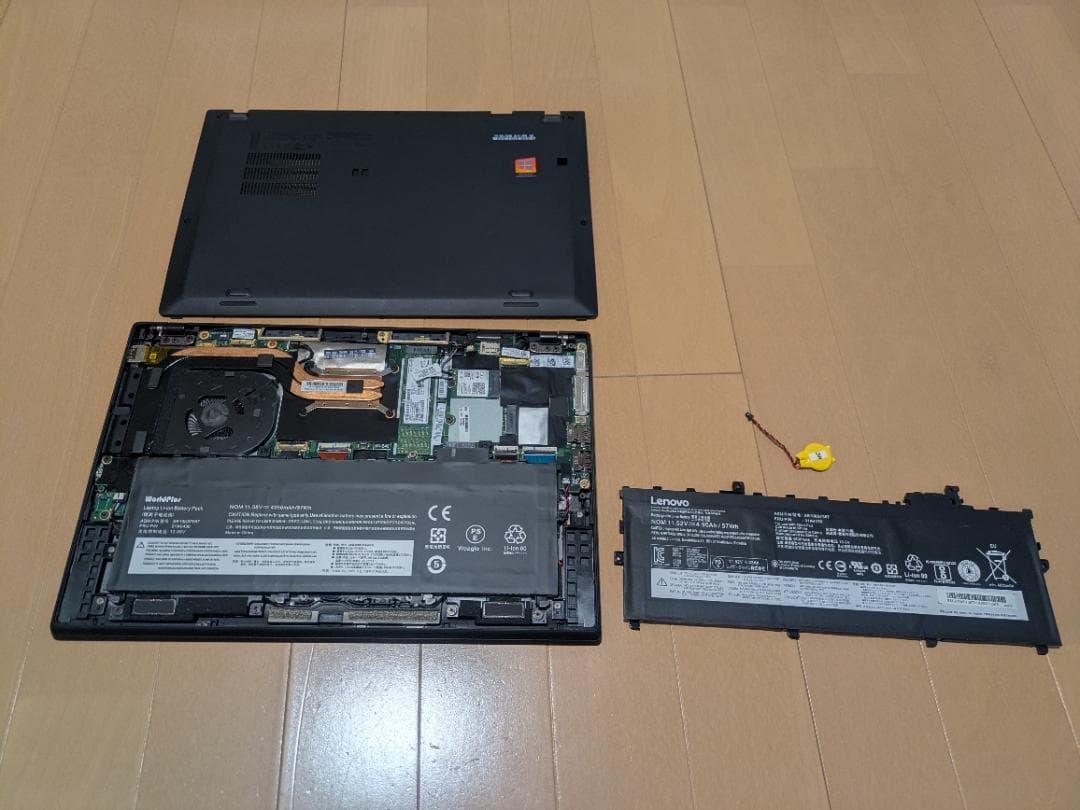 【新品バッテリー】ThinkPad X1 Carbon Gen6｜第8世代i5