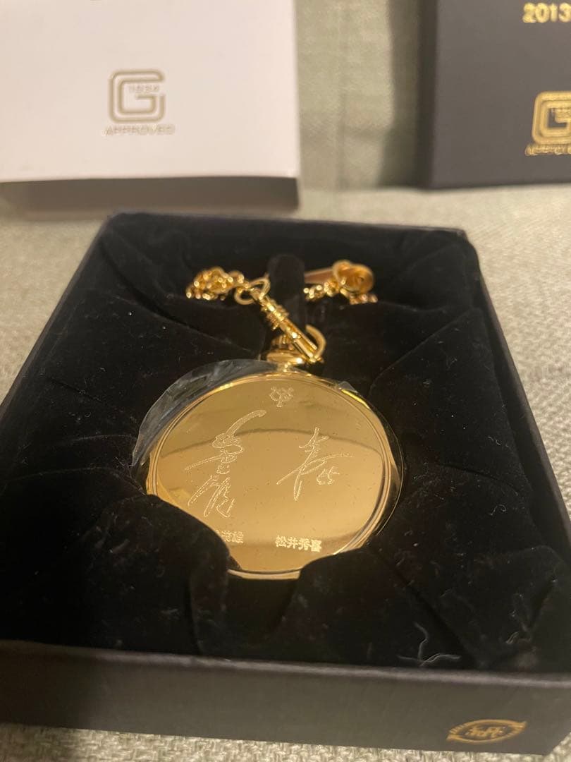 【非売品】〝プレミア〟長嶋茂雄•松井秀喜国民栄誉賞受賞記念品（懐中時計）