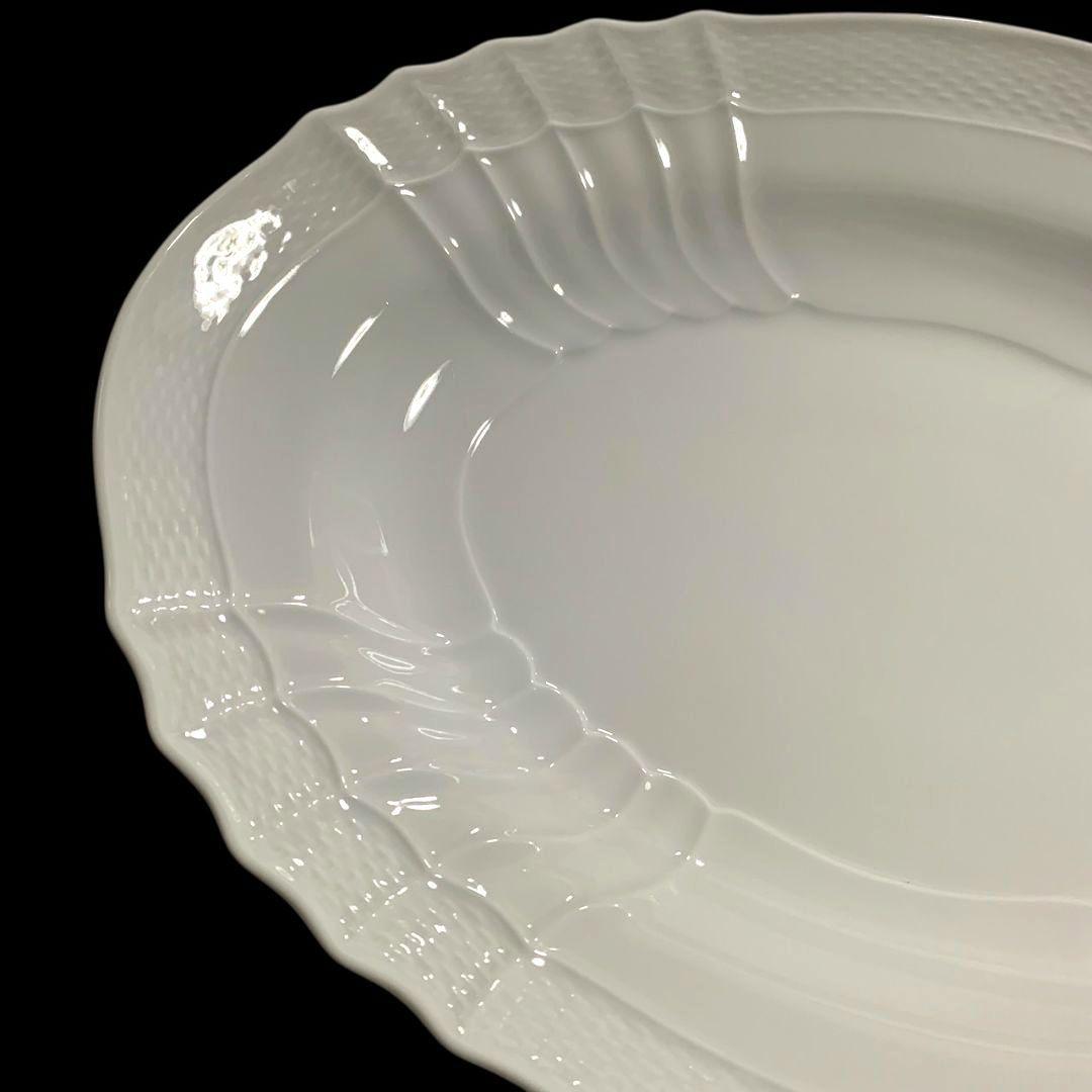 リチャードジノリ ベッキオホワイト オーバル プレート 大皿 2枚セット