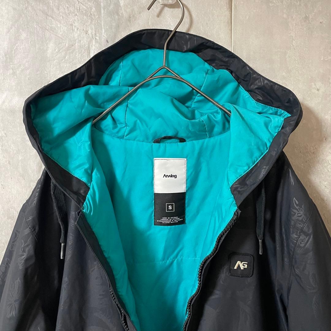 Burtonバートンスキーウェアスノーボードジャケットパーカーハーフジップ黒希少