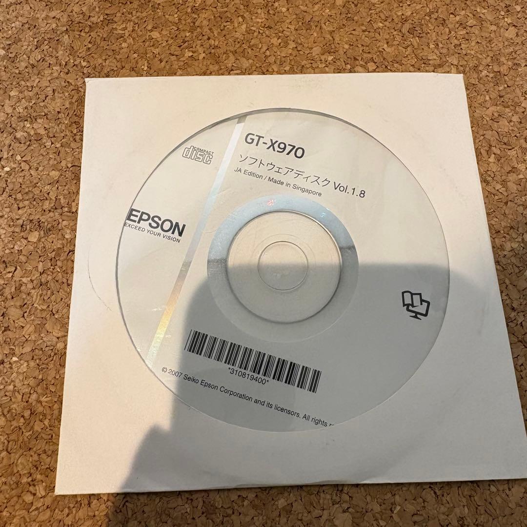 【現状】EPSON GT-X970 スキャナー フィルムスキャナー