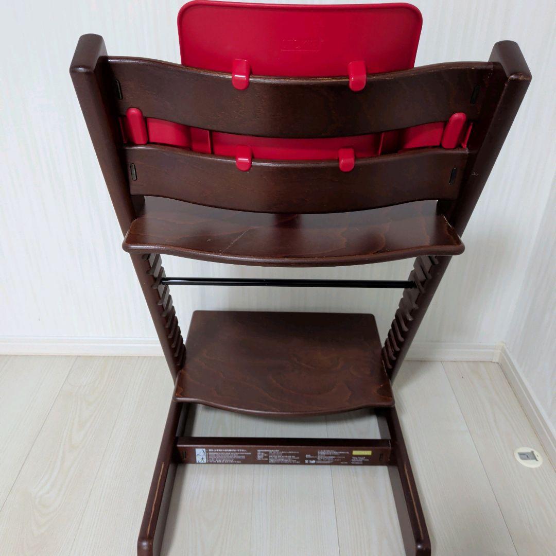 ストッケ　トリップトラップ　ベビーチェア　ウォールナット　ベビーセットV3