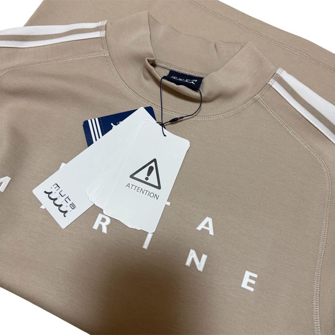 mutaMARINE レディース ウォームストレッチポンチ モックネックシャツ