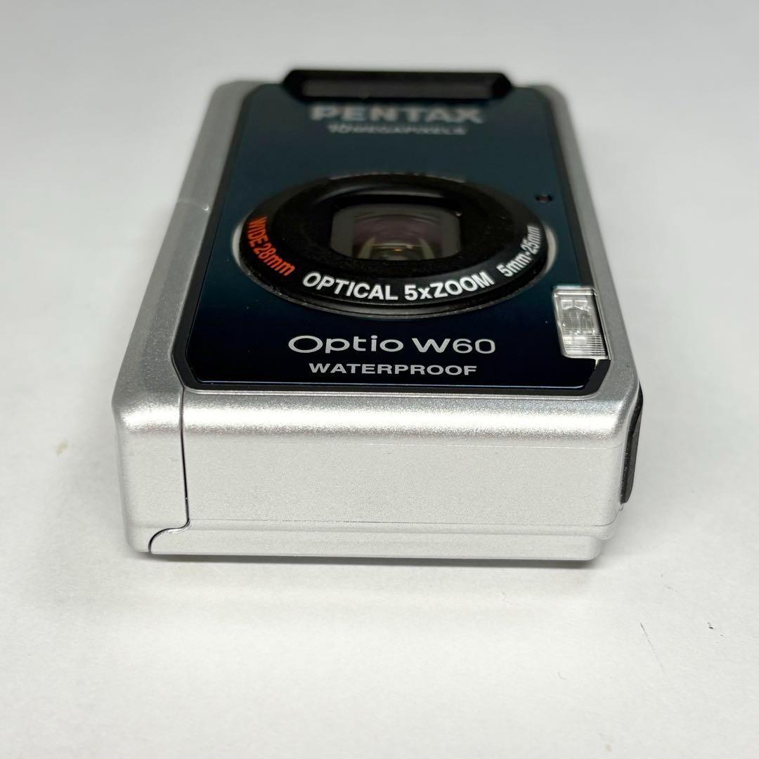 PENTAX ペンタックス Optio W60 ブルー オールドコンデジ