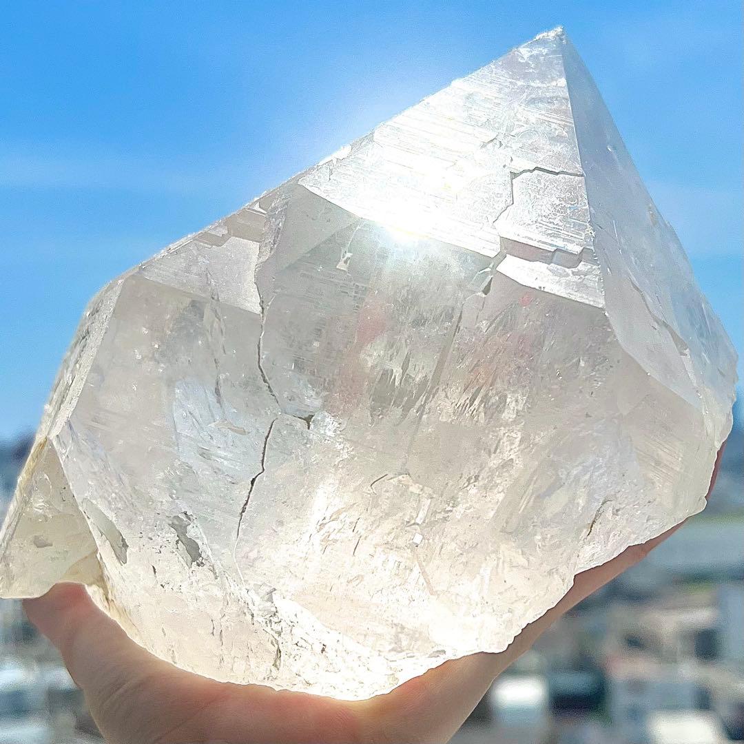 7/2 スペシャル価格✨美✨超希少✨特大2.3kgAAAAAカイラス水晶 ✨✨✨