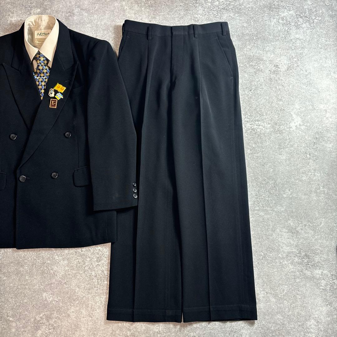 セットアップ ダブルスーツ 成人式 入学式 ピンズ vintage no.93