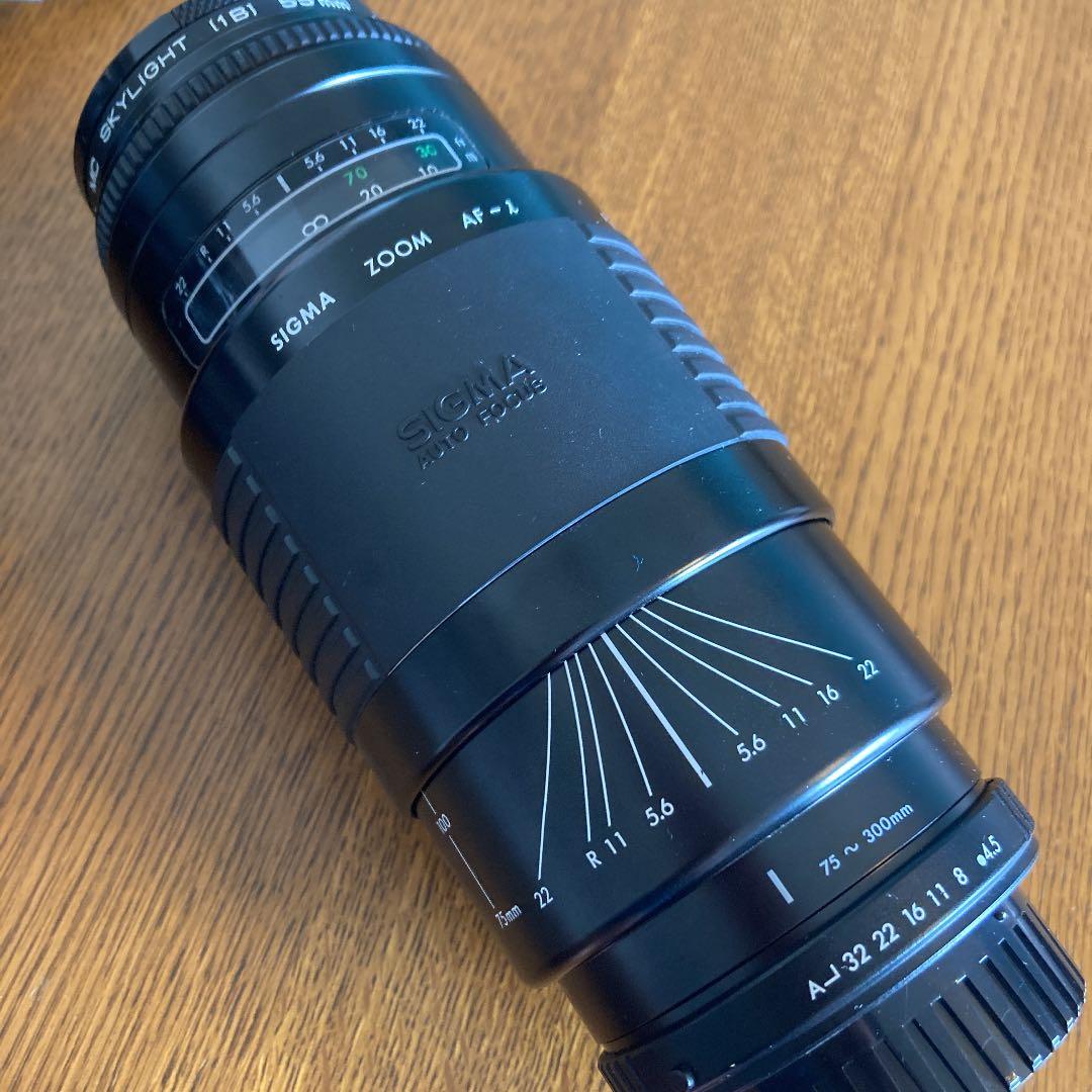 フィルムカメラ PENTAX SF7 + SIGMA75-300