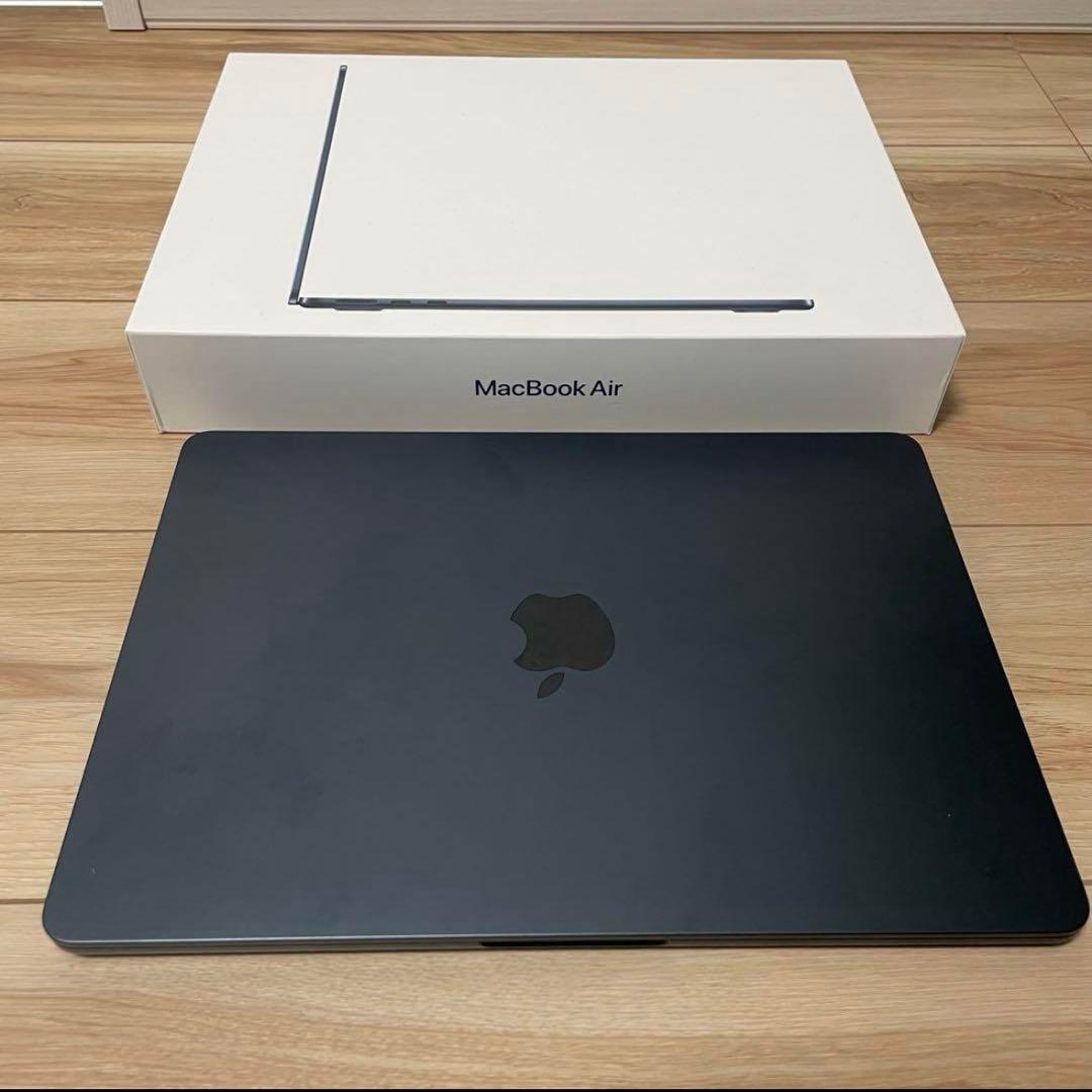 充放電23回／MacBook Air M2 8GB 512GB ミッドナイト