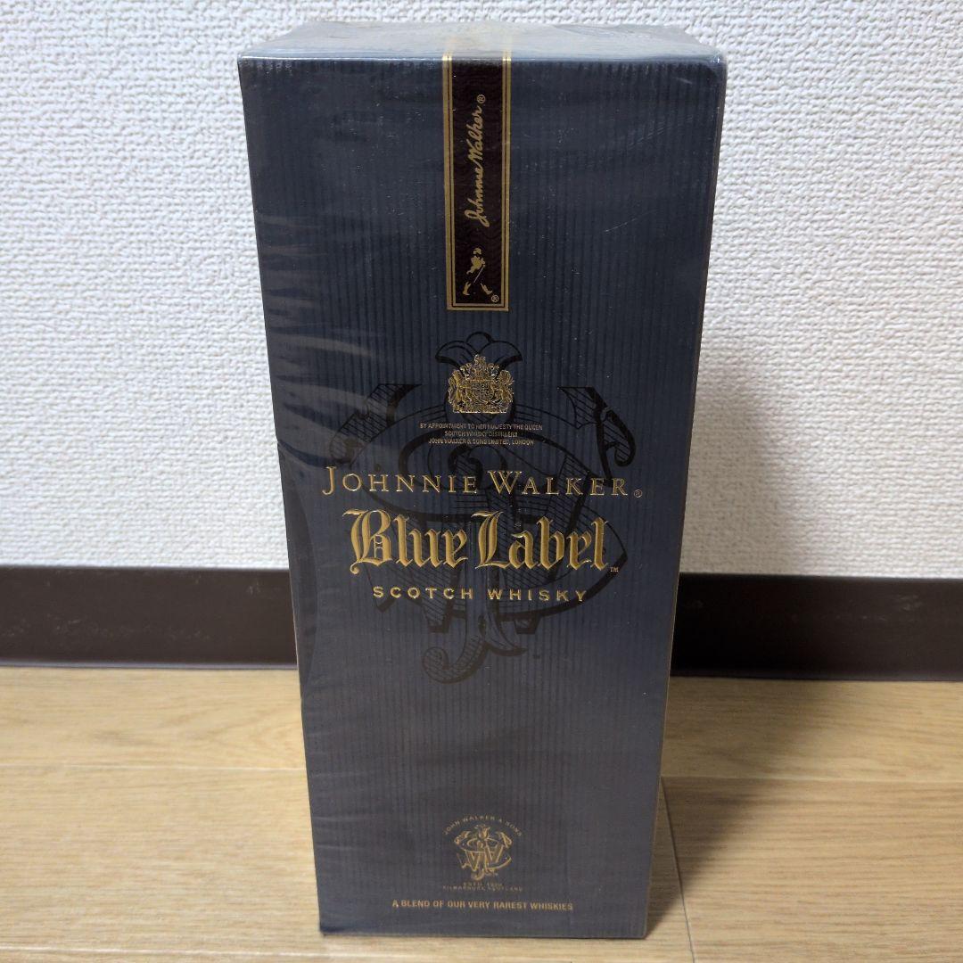 【外装フィルムも未開封】 ジョニーウォーカーブルーラベル 750ml ウイスキー