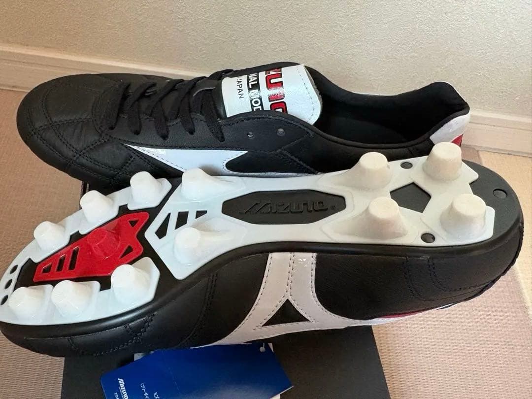 モレリア2japan27.0cm 未使用ミズノ サッカースパイク　ショートタン黒