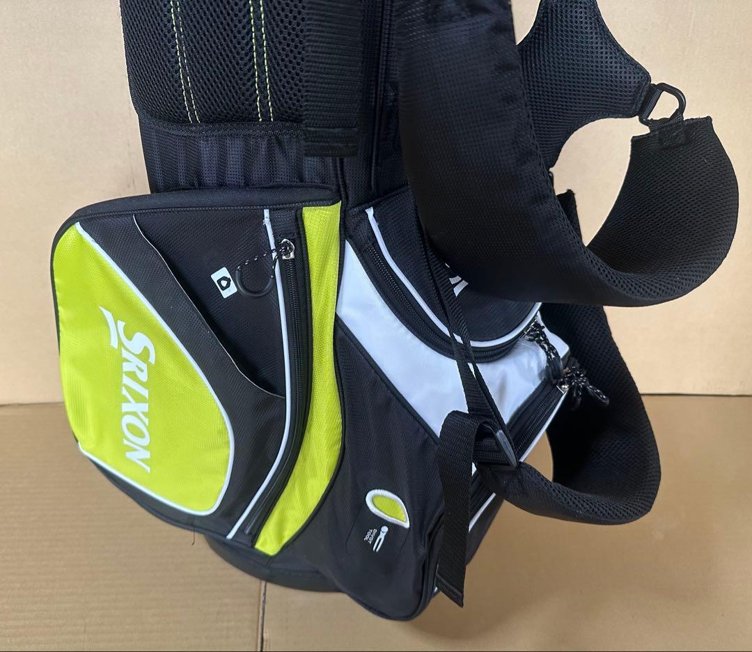 Srixon キャディバッグ 黒/黄