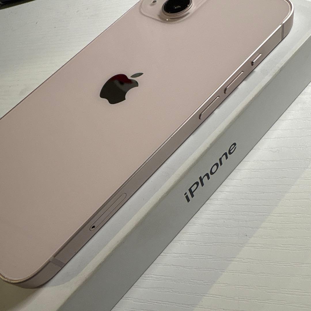 iPhone13 128GB ピンク SIMフリー 極美品