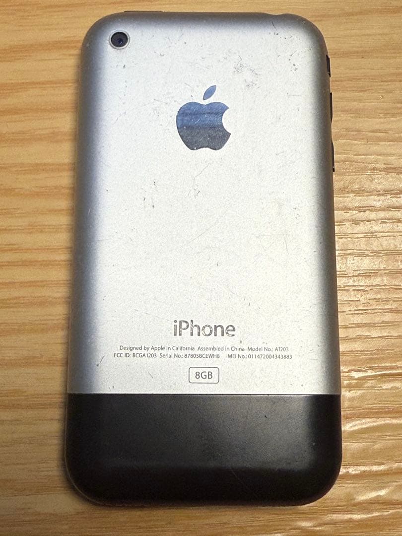 iPhone 2G 日本未発売　8GB 初代　激レア　第1世代